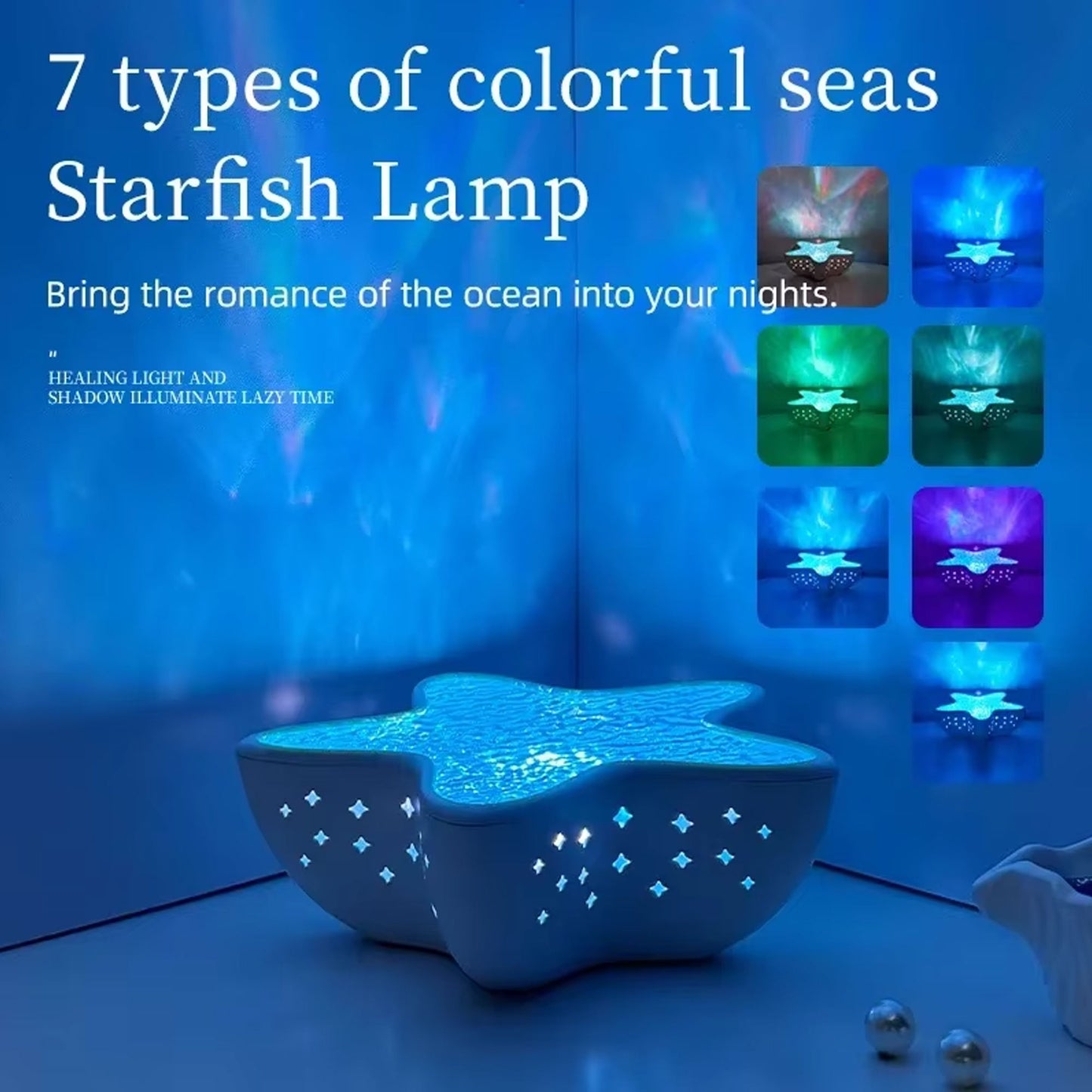 LED Starfish Lamp