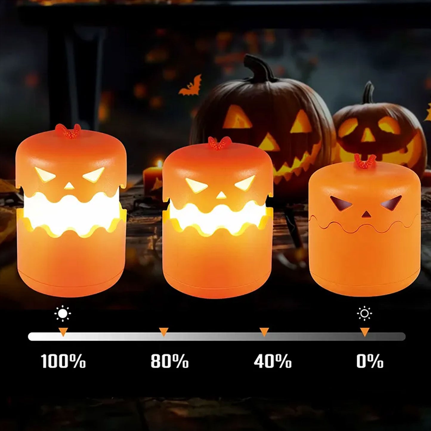 Halloween Pumpkin Night Light