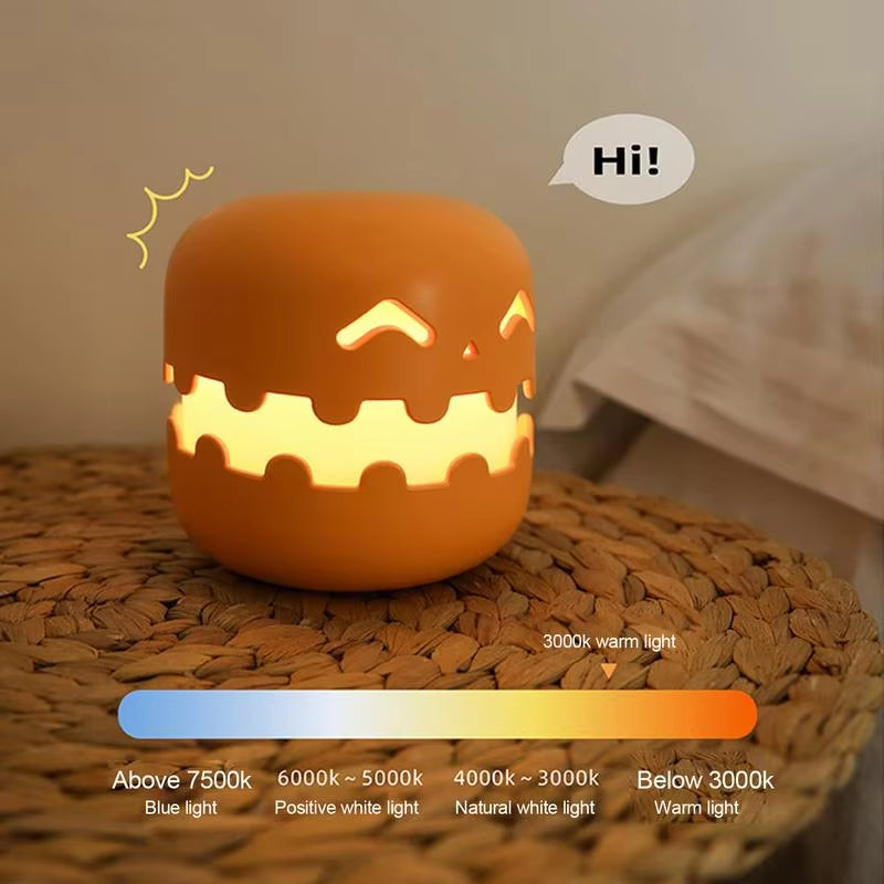 Halloween Pumpkin Night Light