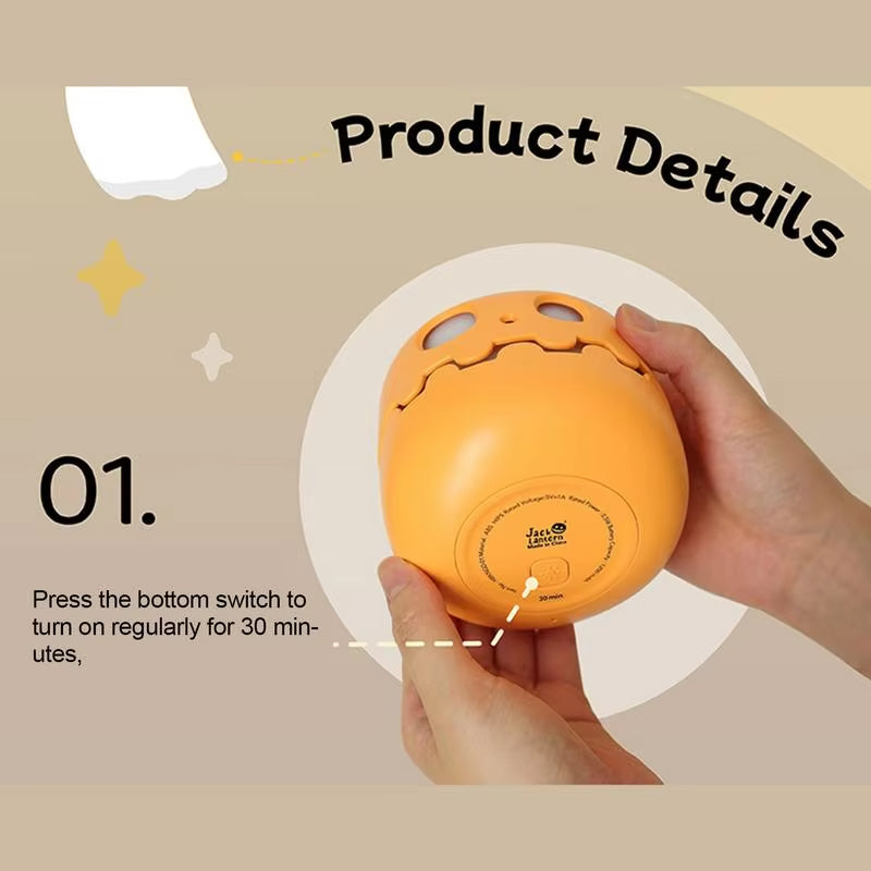 Halloween Pumpkin Night Light